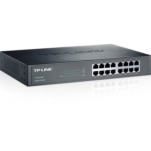 TP-Link TL-SG1016D 16-Port Gigabit DesktopRackmount Switch